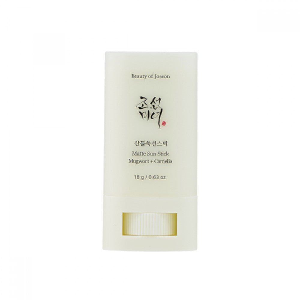 BEAUTY OF JOSEON Matte Sun Stick: Mugwort + Camelia (SPF 50+ PA++++) - Miindo SkincareProtector Solar