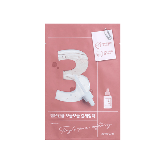 NUMBUZIN Tingle - Pore Softening Sheet Mask - 27ml - Miindo Skincare